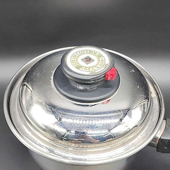 MAXAM 9 ELEMENT 1.5 Quart Saucepan T304 Surgical Stainless Steel Steam Control - Picture 3 of 7